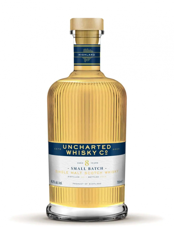 Аутмор 8 годишно Спейсайд Сингъл Малц Скоч Уиски Blue Collection на Uncharted Whisky 0.7 л